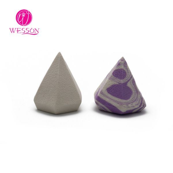 Eco Friendly Multiple Shape Rhombus Beauty Blender Sponge