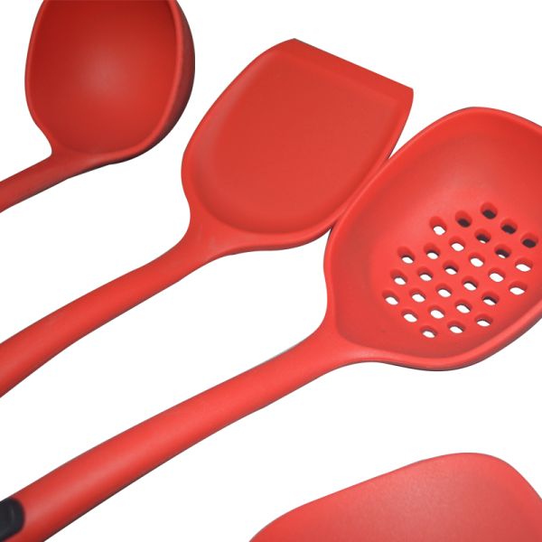 Sustainable Silicone Spatula Kitchenaid Eco Friendly 5 Piece Silicone Utensil Set