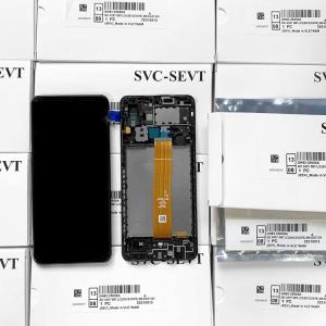 Buy cheap  A02 / A022F Phone LCD Screen Replacement TFT 100% Tested With Frame product