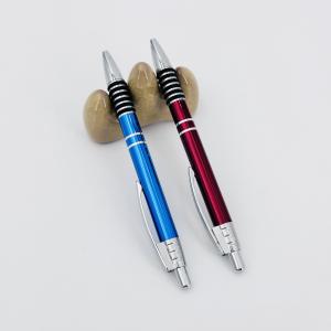 Buy cheap Classical Aluminum Anti Slip Pressing Ballpoint Pen With Printing logos from wholesalers