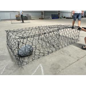 Pvc 6x8cm Galvanized Gabion Boxes 3.2mm Wire Diameter