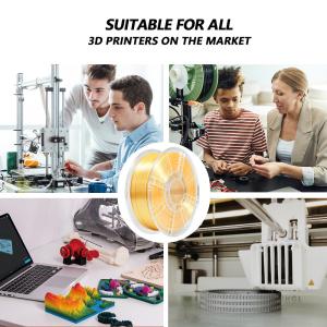 Buy cheap 3D Printing Filament Silk Gold PLA Plus Toughness Enhanced 3D Printer Filament from wholesalers