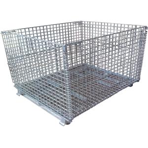 industrial wire mesh containers