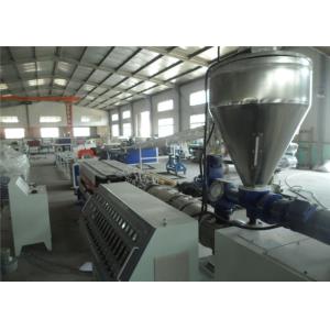 Buy cheap 24m/Min PE Plastic Pipe Extrusion Line With Single Screw from wholesalers