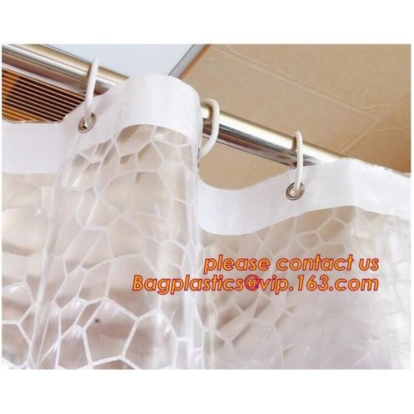 Water-Repellent Fabric Custom Print Shower Curtain Mildew-Resistant Machine