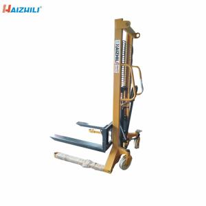 Buy cheap 2 Ton Straddle Pallet Stacker With C Steel Mast , Hydraulic Hand Stacker Manual product
