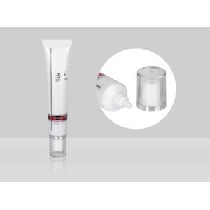 Buy cheap Long Nozzle Custom Cosmetic Tubes Liquid Foundation D22mm 10-30ml Plastic Soft Tube With Screw On Cap from wholesalers