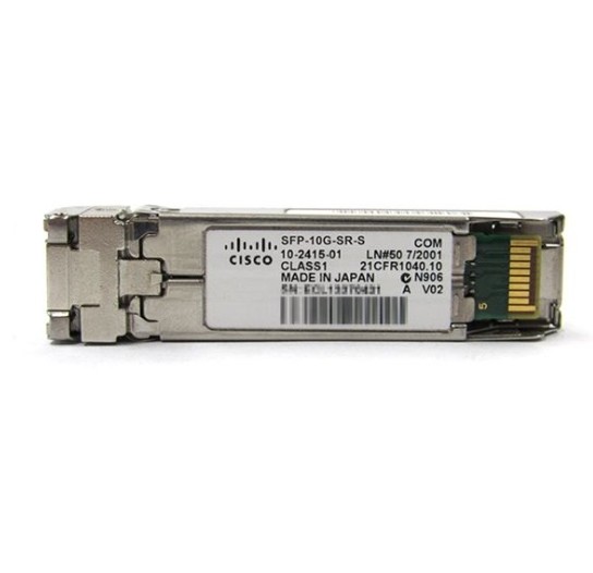 SFP-10G-SR-S Cisco SFP-10G-SR-S, 10GBASE-SR SFP Module Enterprise-Class Cisco