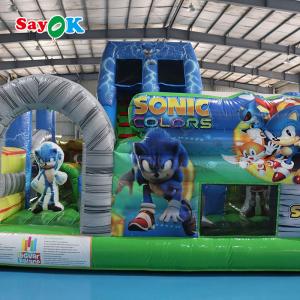 Childrens Inflatable Slide Commercial Water Inflatable Bouncer Slide With Pool