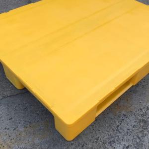 Buy cheap 2019 New 1200*1000 HDPE plastic pallet with stopper edge from wholesalers