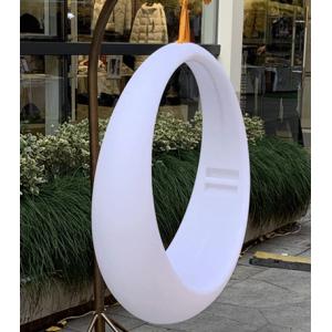 Buy cheap Amusement Facility Glow Led Swings With Hanging Frame from wholesalers