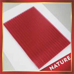 Buy cheap frosted Hollow polycarbonate Sheet,crystal hollow polycarbonate sheet,crystal hollow pc sheet-excellent building cover from wholesalers