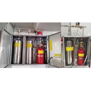 Buy cheap Electromagnetic Type Kitchen Fire Suppression System Single And Double Bottle Group product