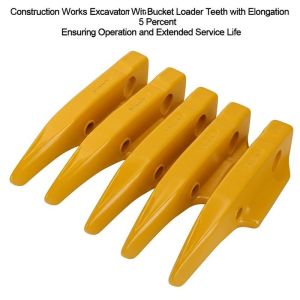 Buy cheap Construction Works Excavator Loader Bucket Teeth with Elongation 5 Percent Ensuring Operation and Extended Service Life from wholesalers