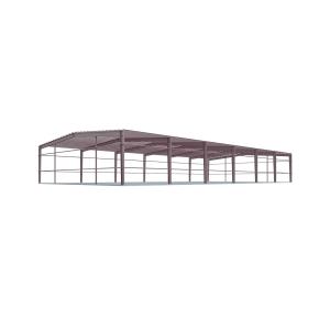 Buy cheap Prefab Industrial Steel Structure Warehouse Windproof Anti Rust from wholesalers