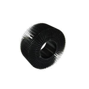 Buy cheap 6005 Custom Made LED Round Extruded Aluminum Heatsink from wholesalers