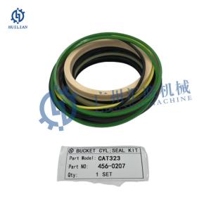 Buy cheap 456-0207 Cylinder Seal Kit E323 E320D Excavator Boom Arm Bucket Seal Kit 456-0207 456-0200 456-0204 456-0209 Hydraulic repair kit from wholesalers