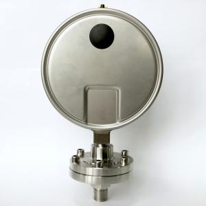 Buy cheap 160mm Dial Pressure Gauge Diaphragm Seal 100 Mbar 900 Mbar Radial from wholesalers