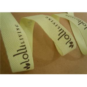 Buy cheap Light Weight Cotton Webbing Tape Woven Jacquard Ribbon Printing Colored from wholesalers