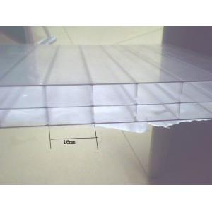 Buy cheap Covestro Anti Fog Anti UV Polycarbonate PC Triple Wall Hollow Panel For Greenhouse from wholesalers