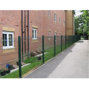 Buy cheap 3D Curved Steel Wire Mesh Fence 50mm Rectangle Hole Type Farm For Animal Feed from wholesalers