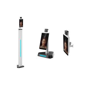 Buy cheap 8 IR Face Recognition Infrared Thermometers With Fever Alarm from wholesalers