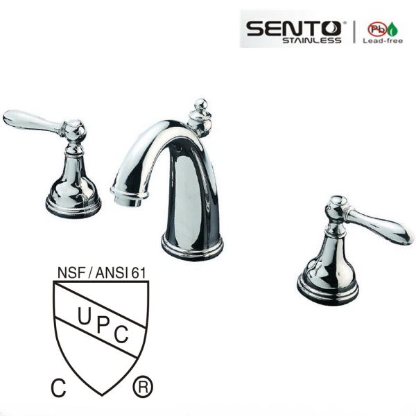 Quality SENTO Classical design healthy wash basin CUPC tap for sale