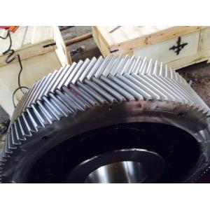 Buy cheap OEM Manufacturing Herringbone Gears with Gear Teeth Milling and Hobbing ISO 8-9 Grade from wholesalers