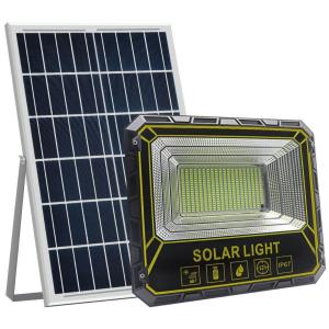 Buy cheap 60w Cool White 2000 Lumen Solar Powered LED Floodlight Remote Control from wholesalers