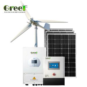 Buy cheap 98% Efficient Hybrid Solar And Wind Power System from wholesalers