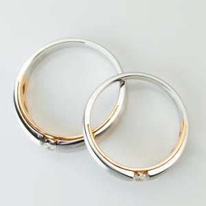 Buy cheap Simple Special Drawing Process 18K Gold 10g Wedding Pair Rings from wholesalers
