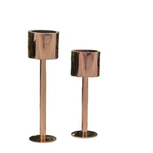 Buy cheap Metal iron casting flower stand planter pot with stand from wholesalers