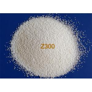 Buy cheap ZIRNANO Ceramic Shot Peening Media , ZrO2 60 - 68% Abrasive Shot Blasting Non Pollution Reusable from wholesalers