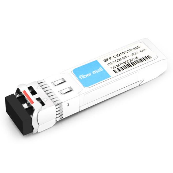 Quality Cisco CWDM-SFP10G-1390 Compatible 10G CWDM SFP+ 1390nm 40km LC SMF DDM Transceiver Module for sale