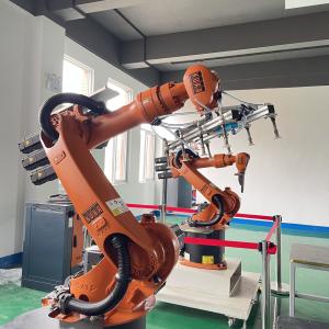 Buy cheap 1611mm Reach Palletizing Robot Floor Mounted from wholesalers