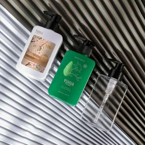 Buy cheap 200ML Empty Plastic Bottle PET Square Shape For Shampoo from wholesalers