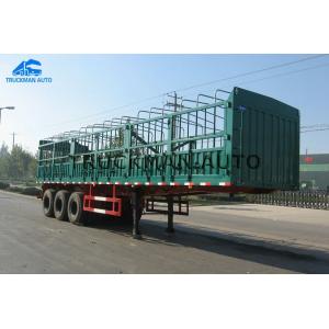 Buy cheap 3x13 Tons 3 Axles Fence Tractor , Semi Trailer Truck With 50 Tons Loading Capacity from wholesalers