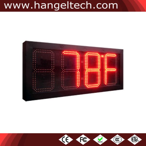 Buy cheap 10 Inches High Brightness Waterproof LED Digital Wall Clock Display from wholesalers