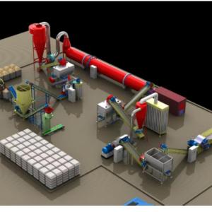 Buy cheap Rice Husk Vertical Pellet Mill 5Ton/H Biomass Ring Die Pellet Machine With Packing Machine from wholesalers