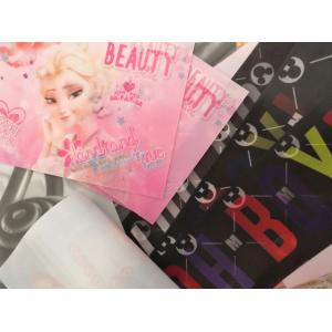 custom masks lenticular label soft tpu material lenticular fabric clothing