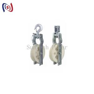 Buy cheap Aluminum Alloy Single Sheave Stringing Block with 75mm Or 100mm Sheave and One-Year Lifetime for Transmission Lines from wholesalers