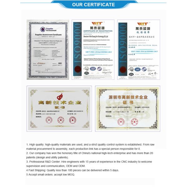 precision cnc milling parts