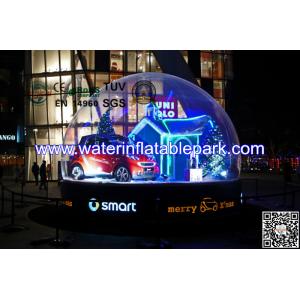 Snow Globe Inflatable Bubble Tent Trade Show , Adverting Transparent Bubble Dome