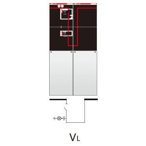Buy cheap SF6 Gas Insulated Switchgear CKFL-Unit VL Reliable Mechanical Interlocking from wholesalers