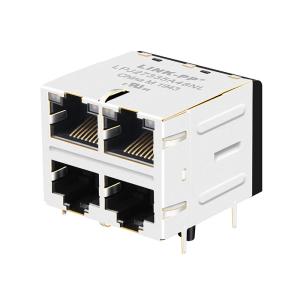 Buy cheap JX20-0252NL | LPJ27335A48NL Coon Stacked RJ45 2x2 100Base-Tx 1CT/1CT RoHS from wholesalers