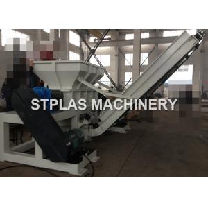 Buy cheap Waste Wood Twin Shaft Shredder / Plastic Chipper Machine 300-1200kg/h from wholesalers
