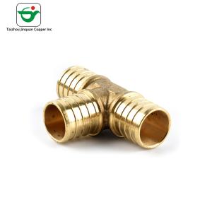 Buy cheap Precision Machining 1/2''X1/2"X1/2'' Brass Hose Connector Equal Tees from wholesalers