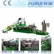 Hot Cutting Water Ring Die Face PP Granulator For Plastic Recycling Material