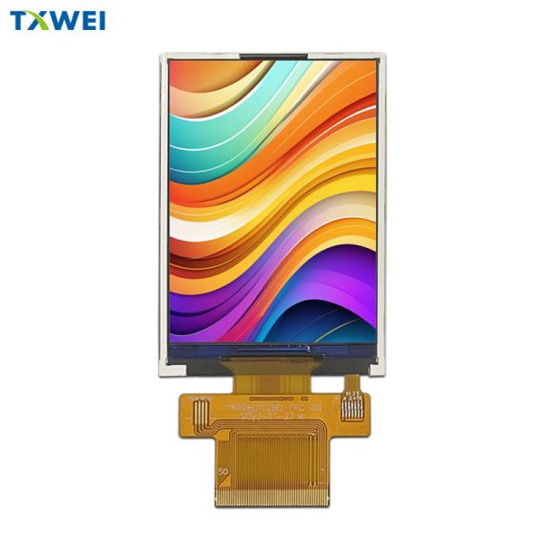 Quality 2.8 Inch 40PIN ST7789V 240*320 MCU SPI RGB Interface Tft Lcd Display Module With And 400cd/m2 Lumens Degrees for sale