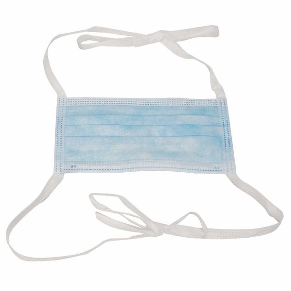 Buy cheap Disposable Tie On 3 Ply Surgical Face Mask from wholesalers